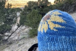 Sunflower hat.