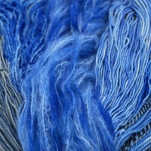 697 Yards, DK Weight, Hand-Dyed Textures in Light Blue